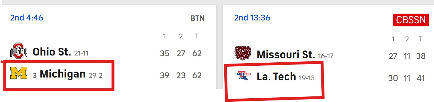 Home Team Example